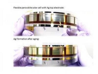 Improving silver electrodes for low-cost perovskite solar cells