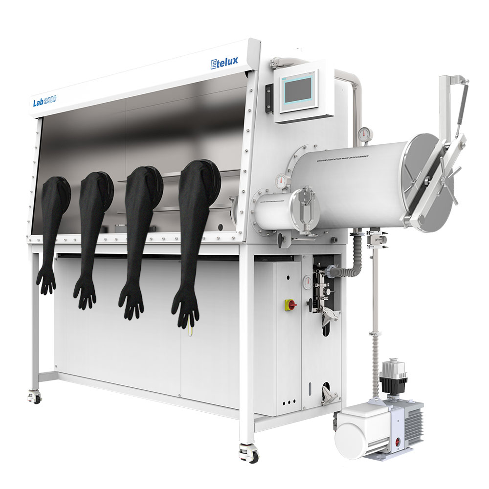 Single-sided Standard 1800 Integrated Glovebox